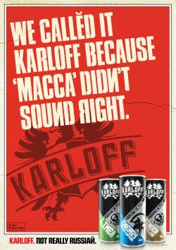 Karloff Vodka: Not Really Russian