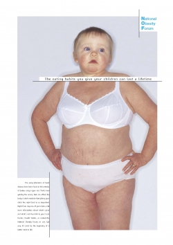 Obesity awareness: fat babies