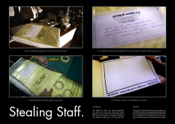 Recruitment direct mail: Stealing Staff