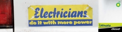 BP Ultimate Diesel: Bumper stickers