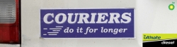 BP Ultimate Diesel: Bumper stickers