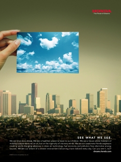 Honda Corporate: Blue Skies