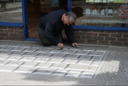 launch broadband: 3d street art
