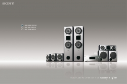 Sony Style: Choice 1 / Choice 2 / Choice 3