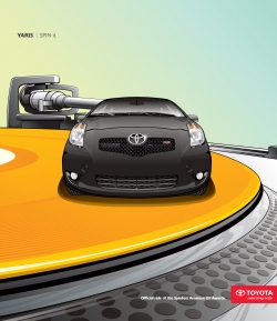 Toyota Yaris: Spin it