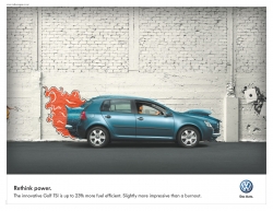 VW Golf: Rethink Power