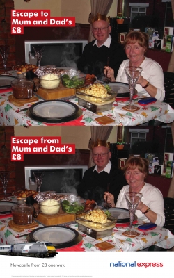 National Express East Coast Mainline: Dinner