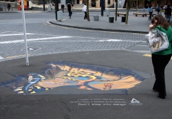 Pedestrian Safety: Snake