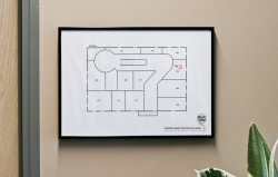 Gay Hotel Black Tulip Amsterdam: Floormap