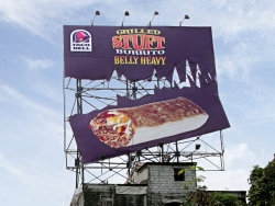 Taco Bell: Belly Heavy Billboard