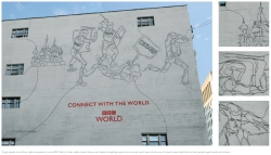 BBC World OOH campaign: Protest