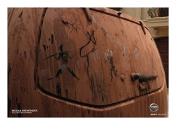 Nissan Pathfinder: cave paintings