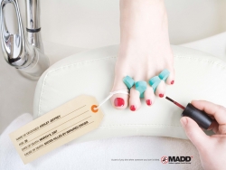 MADD (Mothers Against Drink Driving): Toes