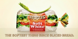 Hovis Soft White Bread: celery, tomato, pepper