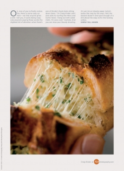 Craig Kinder @f22: Food