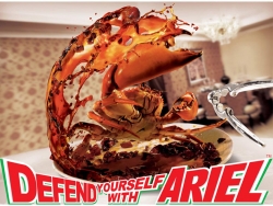 Ariel Washing Powder: Crab