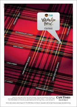 Cape Times: Whisky Festival Map
