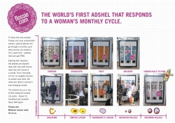Flossie.com: Monthly Cycle adshel