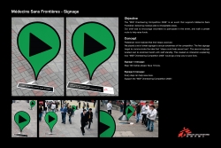 MSF Orienteering Competition 2008: Signage