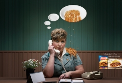 Ready-to-go-Food: Receptioniste