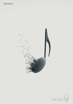 Sony Premium DJ Headphones: Exploding Note