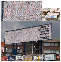 The Zimbabwean Newspaper: Trillion Dollar Billboard