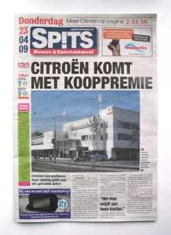 Citroën: Front page