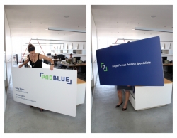 PacBlue Printing: Oversize Business Cards