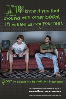 Coopers Pale Ale: Your feet