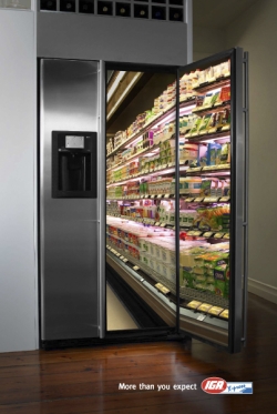 IGA X-press Stores: Fridge