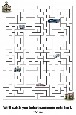 TAC Drink Drive: Maze