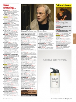 Olay: Curious case