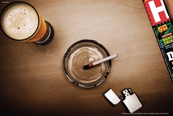 Revista Hombre: Cigarette