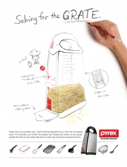 Pyrex: Cooking Solved - Cheese Grater
