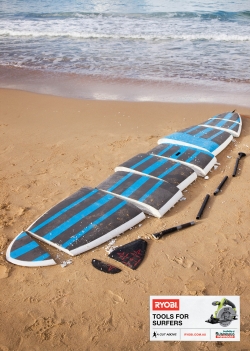 Ryobi: Surfboard