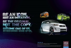 Scion: Brand Manifesto two