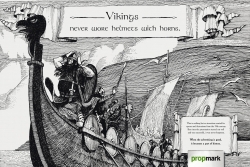 Propaganda & Marketing / Newspaper: Vikings