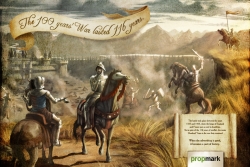 Propaganda & Marketing / Newspaper: 100 years war