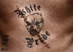 France Adot: Tattoos - White