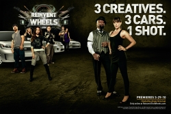 Scion: Reinvent The Wheels - Launch Print Ad.