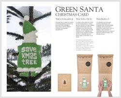 Saatchi & Saatchi: Green Santa