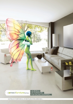 connectfurniture.com.au: Online Shoppers - Butterfly Girl