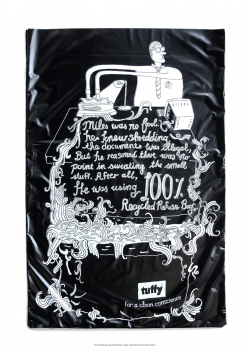 Tuffy - 100%  Recycled Refuse Bags: White Collar Criminal