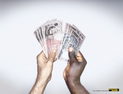 Western Union Money Transfer: Hands (Fair-Dark)