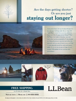 L.L.Bean: Shorter Days