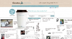 Caribou Coffee: Make the cup
