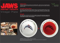 Green Sense: Jaws never return Vinegar Plate