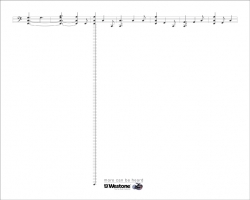 Westone Earphones: 5 Line Staff - Low Key