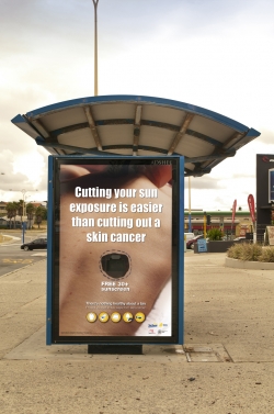 SunSmart Cancer Council Western Australia: Cut Out