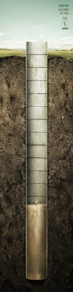 ADESF: Smoking is a trap. Quit Today